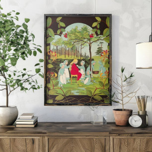Poster Illustration vintage de Sibylle von Olfers