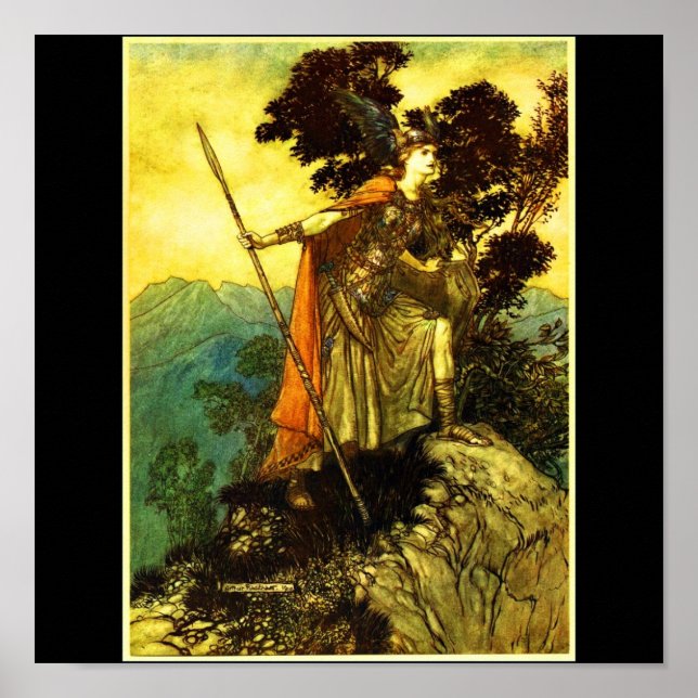 Poster Illustration Vintage-Poster-Rackham 10 (Devant)