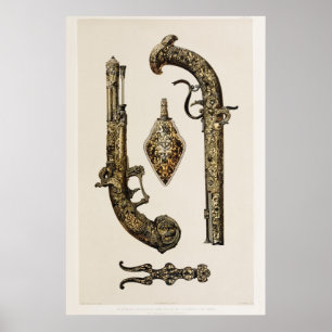 Poster Illustration vintage Revolver