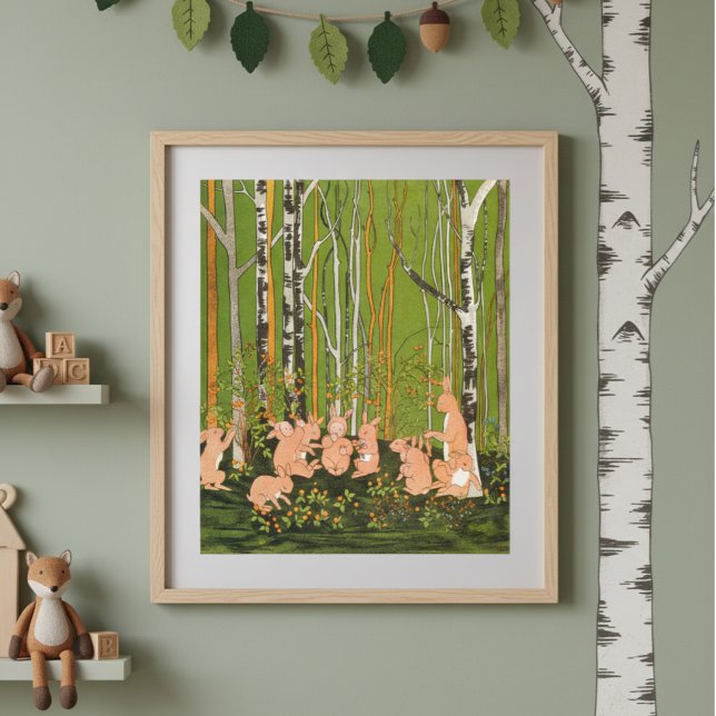 Poster Illustration vintage Sibylle Von Olfers (Créateur téléchargé)