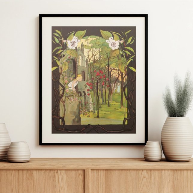 Poster Illustration vintage Sibylle von Olfers (Créateur téléchargé)