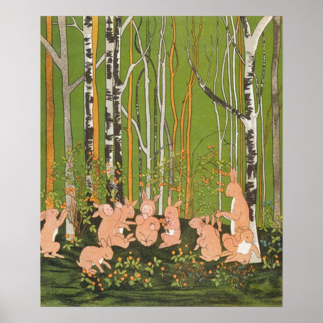 Poster Illustration vintage Sibylle Von Olfers (Devant)
