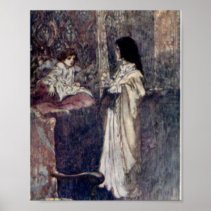 Poster Illustration vintage The Secret Garden