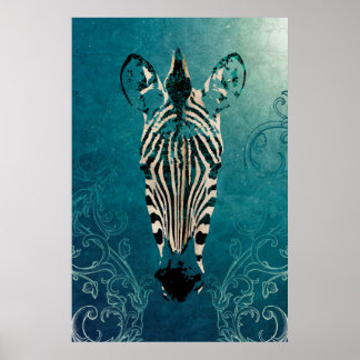 Poster Illustration Zebra