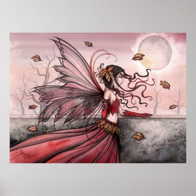 Poster "illustrations molly harrison" (Devant)