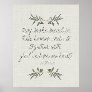 Poster Ils Ont Broyé L'Affiche Du Pain