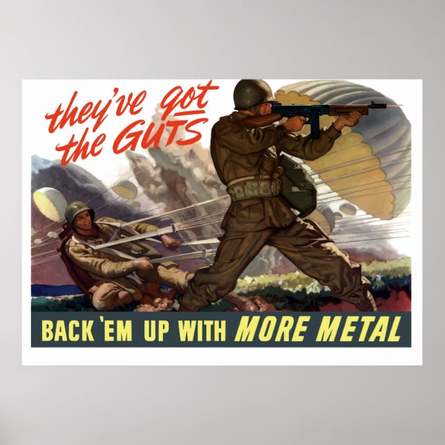 Poster Ils ont le ventre — 2ÈME GUERRE MONDIALE (Devant)
