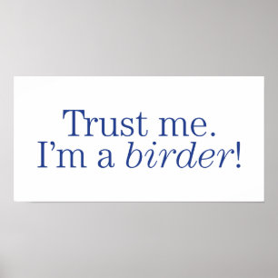 Poster I'm a Birder