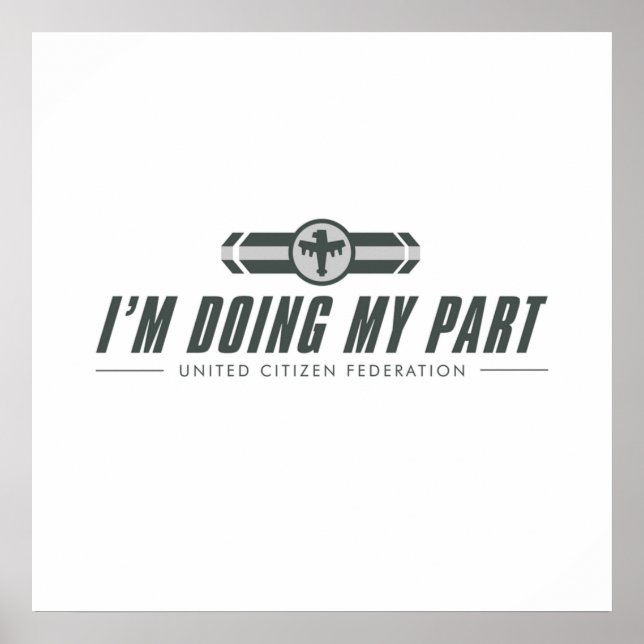 Poster IM FAIRE MA PARTIE Starship Troopers (Devant)