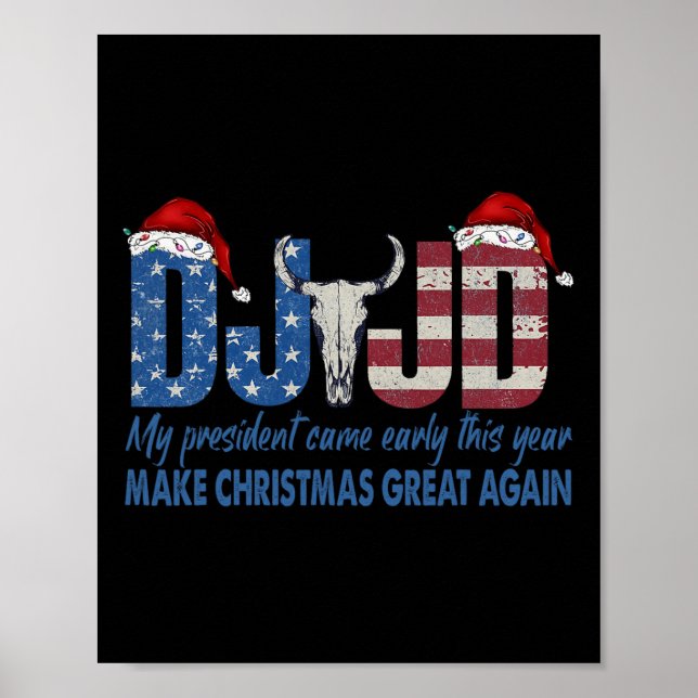Poster I'm Just A Chill Guy Funny Mème Trump Dance 2024 P (Devant)