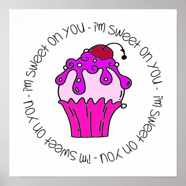 Poster I'm Sweet on You Valentine (Devant)