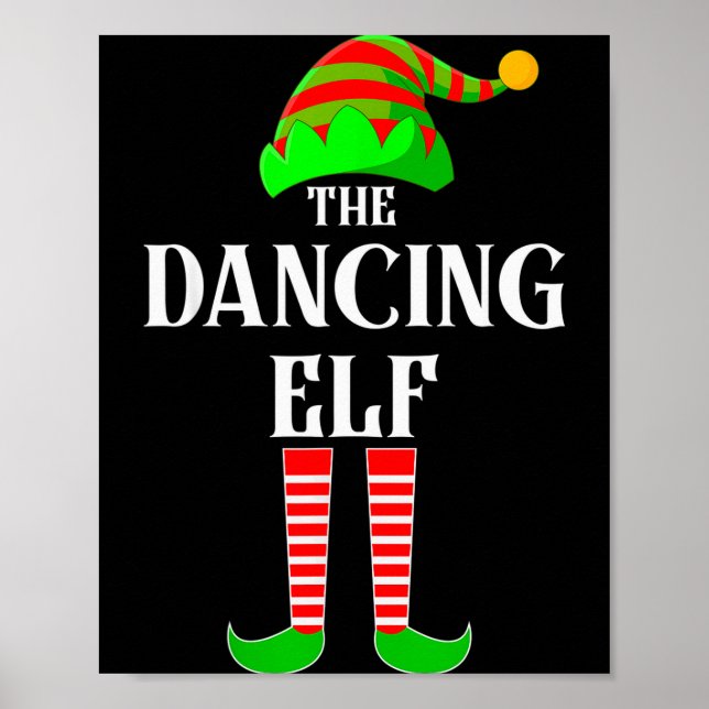 Poster I'm The Dancing Elf Family Matching Costume Christ (Devant)