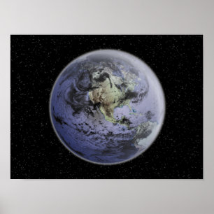 Poster Image augmentée par Digital de la pleine terre