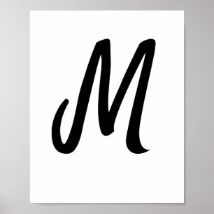 Poster Image colorée minimale ajoutez le nom de votre tex