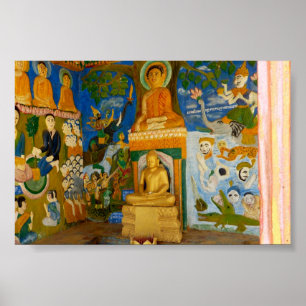 Poster Image de Bouddha cambodgien