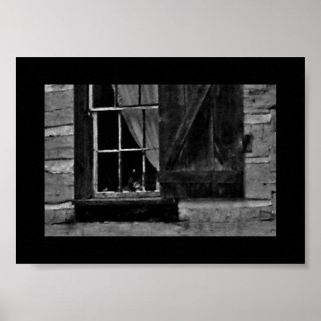 Poster Image de fenêtre curieuse (Devant)