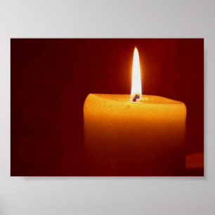 Poster Image de la bougie