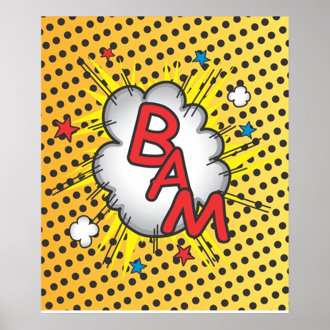 Poster Image de l'affiche de l'explosion de Bam Book Comi (Devant)