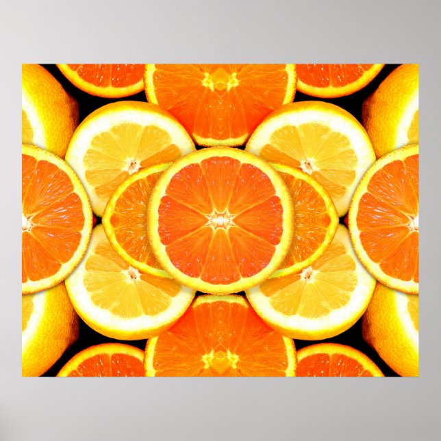 Poster Image des agrumes (Devant)