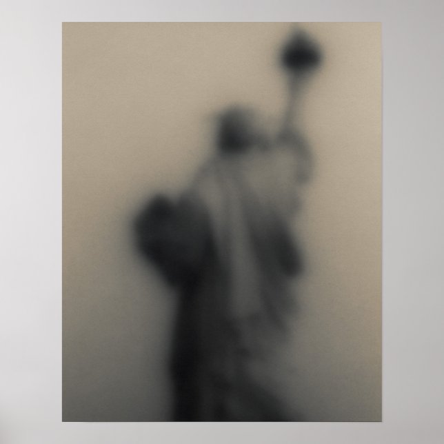 Poster Image diffuse de la Statue de la Liberté (Devant)
