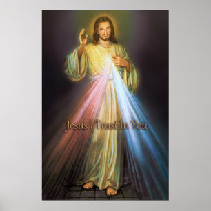 Poster Image Divine Miséricorde Dévotionnelle.