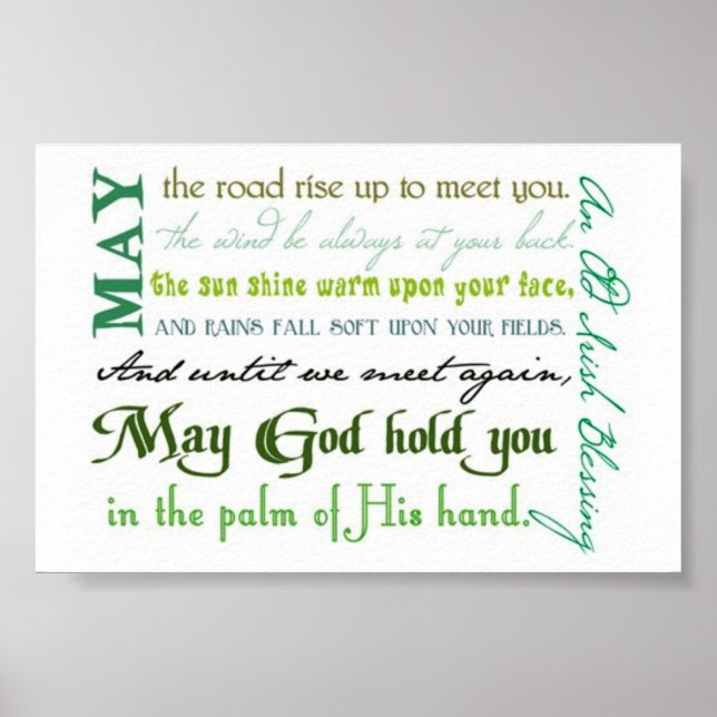 Poster image irlandaise (Devant)