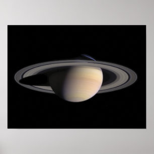 Poster Image merveilleuse de Saturne, de la NASA