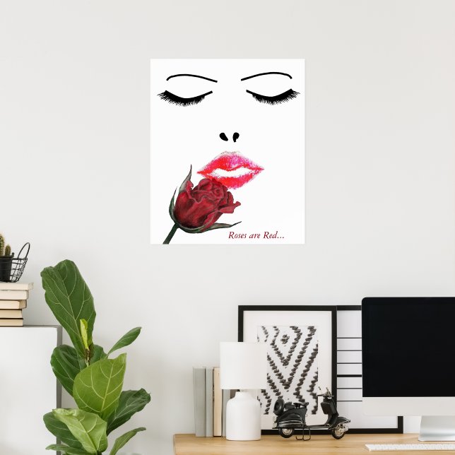 Poster Image Roses sont Rouges (Bureau à domicile)
