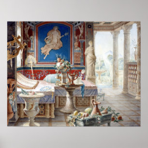 Poster Imaginaire architectural Félix Duban