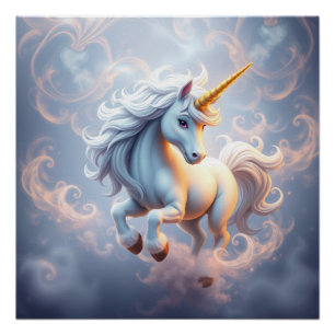 Poster Imaginaire Art Unicorn