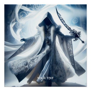 Poster Imaginaire blanc mou Lumière