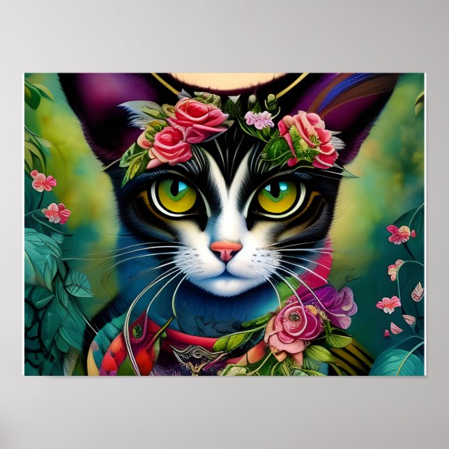 poster Imaginaire Cat Wall Art (Devant)