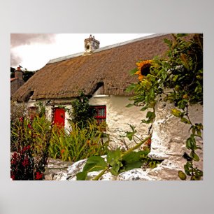 Poster Imaginaire chalet irlandais