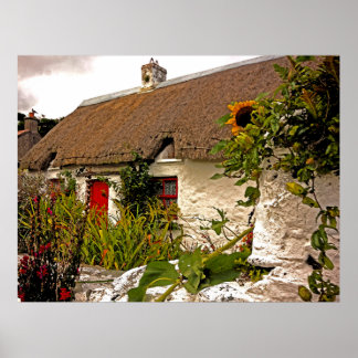 Poster Imaginaire chalet irlandais