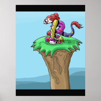 Poster imaginaire clown