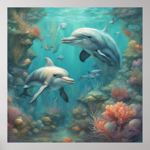 Poster Imaginaire dauphin 7