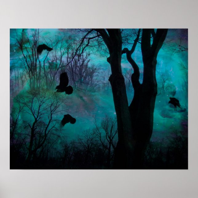 Poster Imaginaire de la Corneille noire (Devant)