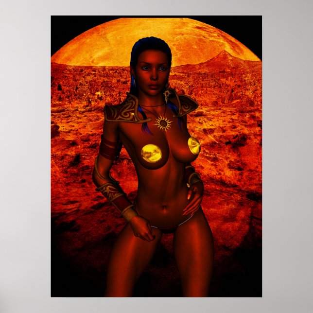 Poster Imaginaire de Mars (Devant)