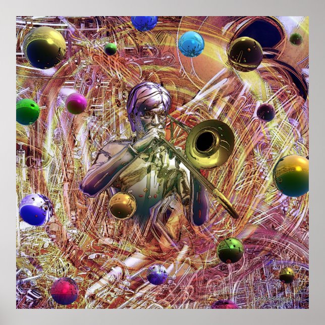 Poster Imaginaire de Trombone (Devant)