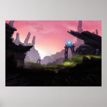 Imaginaire épic valley print.