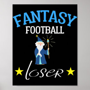 Poster Imaginaire Football Loser Amusant Imaginaire Footb