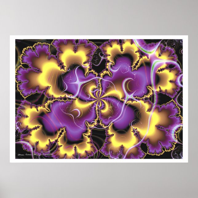 Poster Imaginaire fractal 2 (Devant)