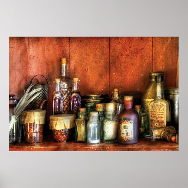 Poster Imaginaire - Ingrédients de l'Assistant (Devant)