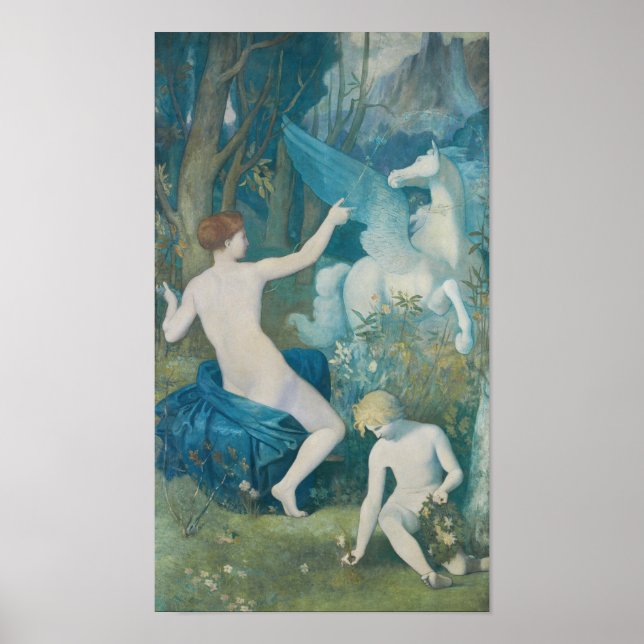 Poster Imaginaire Puvis de Chavannes CC0180 (Devant)