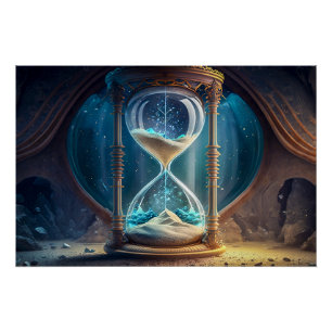 Poster Imaginaire sablier