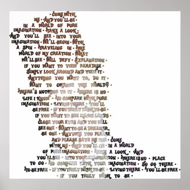 Poster Imagination pure (Devant)