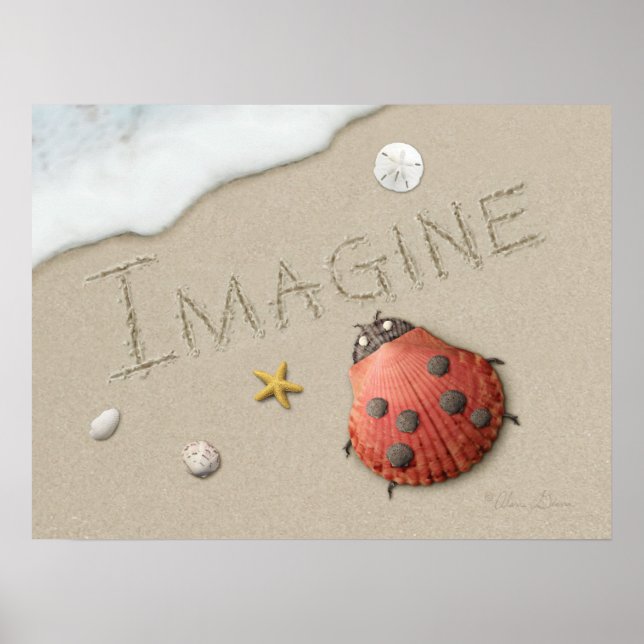 Poster "Imagine" Alan Giana (Devant)