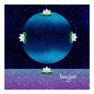 Poster Imaginez - Au-delà de votre horizon