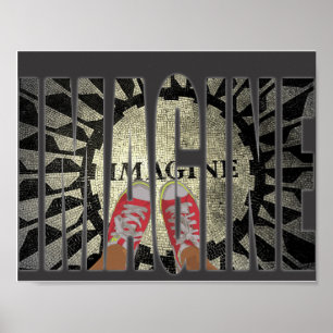 Poster imaginez le noir