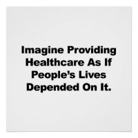 Imaginez que la vie des gens en santé dépend de